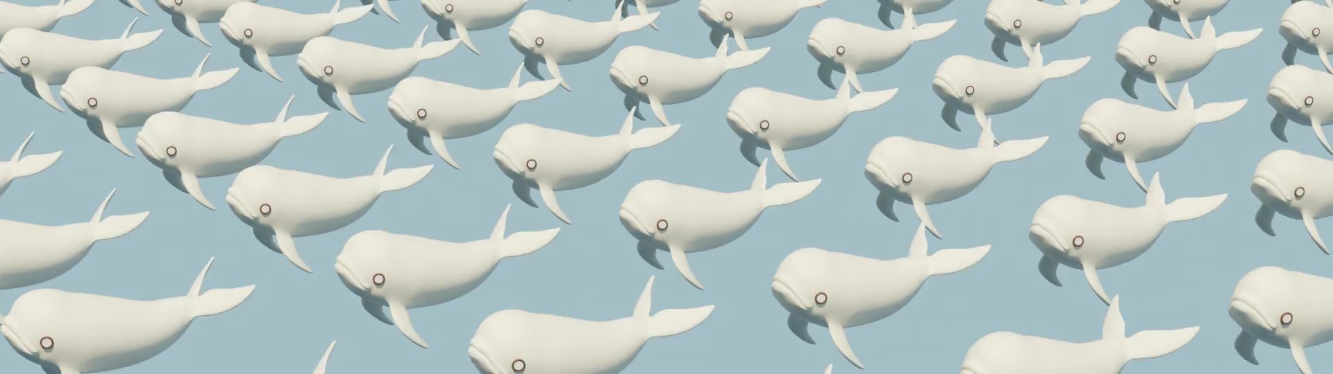 無限に押し寄せるスナメリ